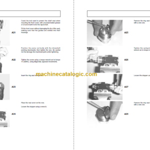 Manitou MLT 731 Turbo LSU Série B-E2 Repair Manual