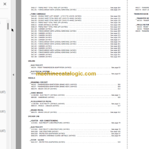 MANITOU ME 418 S2 PARTS CATALOGUE