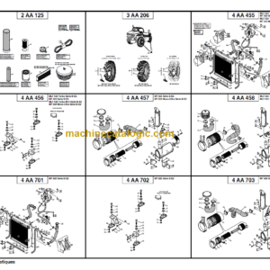 Manitou MLT 523T PARTS MANUAL