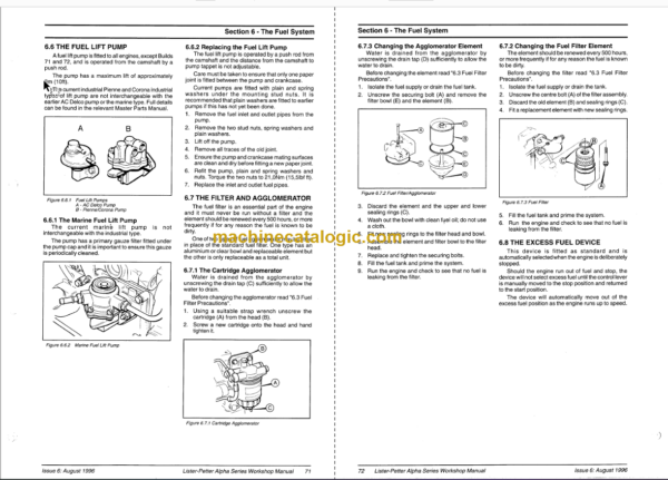 Manitou SLT 415 Repair Manual 2002