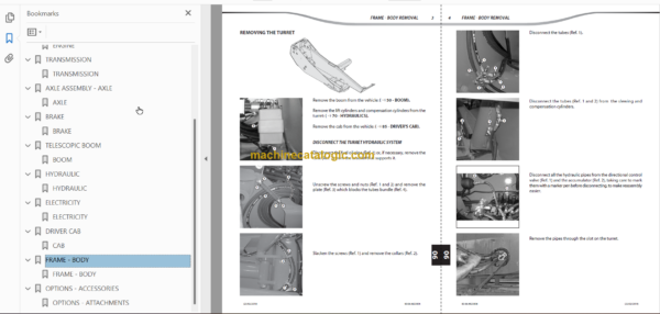 Manitou MRT-X 2150 PLUS ST3A S2 REPAIR MANUAL