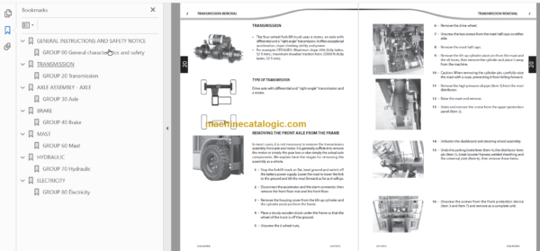 MANITOU ME418 SERIES 2 REPAIR MANUAL