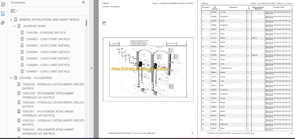 MANITOU ME 418 S2 PARTS CATALOGUE