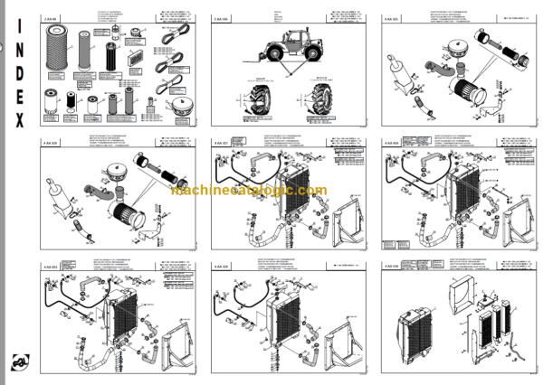 Manitou MLT 735 120 LSU Parts Catalogue