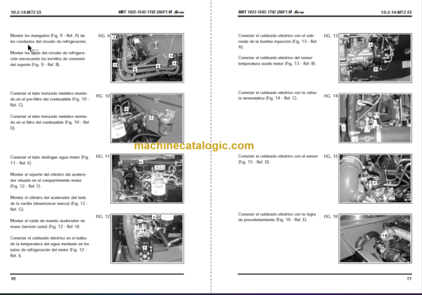 Manitou MRT M Series ES MANUAL DE REPARACIÓN