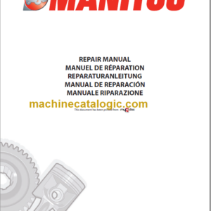 Manitou MRT 1440 1640 1840 EASY Repair Manual