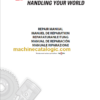 Manitou MRT 1432-1635 M Series REPAIR MANUAL