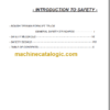 MHT10160 M SERIES E3 OPERATOR SERVICE MANUAL