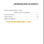 MHT10160 M SERIES E3 OPERATOR SERVICE MANUAL