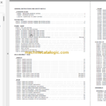 Manitou MLT-X 732 PARTS CATALOGUE