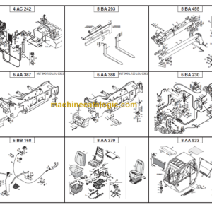 Manitou MLT 940 L S3 E3 PARTS CATALOGUE