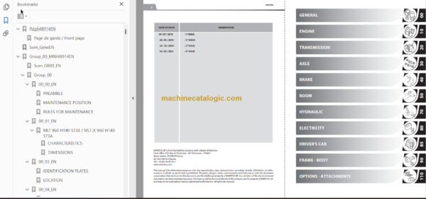 MHT- X 10230 129M ST3A S1 REPAIR MANUAL