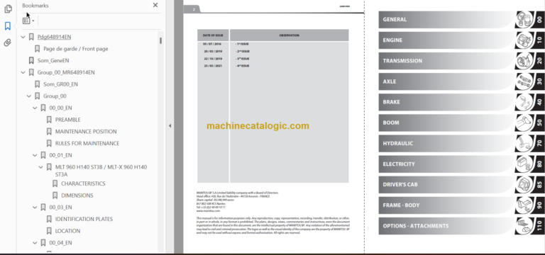 MHT- X 10230 129M ST3A S1 REPAIR MANUAL