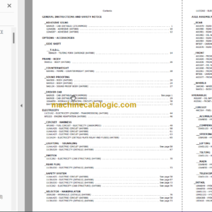 Manitou MLT 845 S4 E3 PARTS CATALOGUE