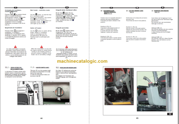 Manitou MRT 1840 E3 OPERATOR’S MANUAL