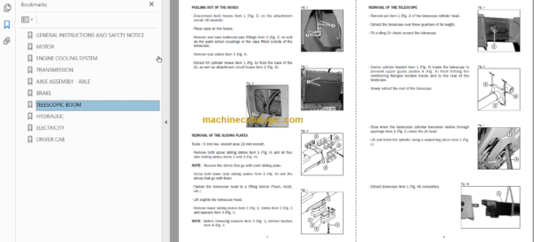 aManitou ML 635 Turbo Série 3-E2 Repair Manual