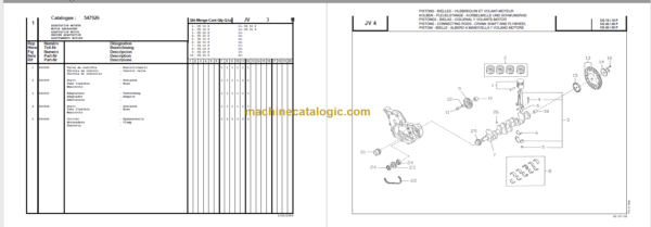 MANITOU CD 18P-CG 18P PARTS CATALOGUE