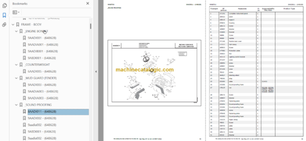 Manitou MLT-X 845 S4 E3 PARTS CATALOGUE