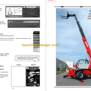 Manitou MRT 2150 E3 OPERATOR SERVICE MANUAL