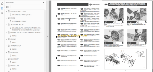 Manitou MRT 1850 MRT 2150 MRT 2540 Repair Manual