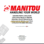 Manitou MLT-X 741 120 LSU PARTS CATALOGUE