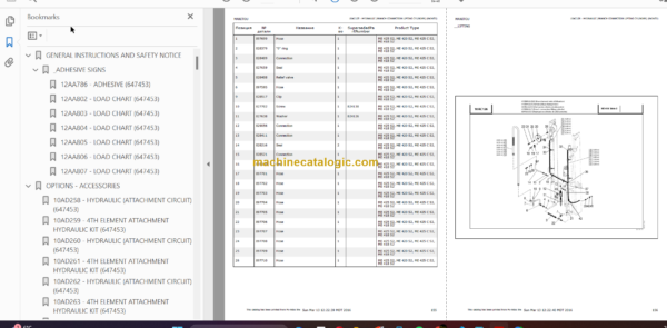 MANITOU ME 420 S2 PARTS CATALOGUE