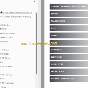 Manitou MLT-X 1040 L 137 ST3A Repair Manual