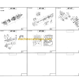 MANITOU MA 470 PARTS MANUAL