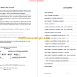 MANITOU 4900 Series Parts Manual