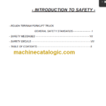 Manitou MHT10160 M SERIES OPERATOR SERVICE MANUAL