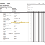 Manitou MLT 731 Turbo LSU PARTS MANUAL