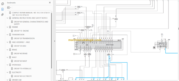 MANITOU MC 30-2 D K ST3A S1 REPAIR MANUAL