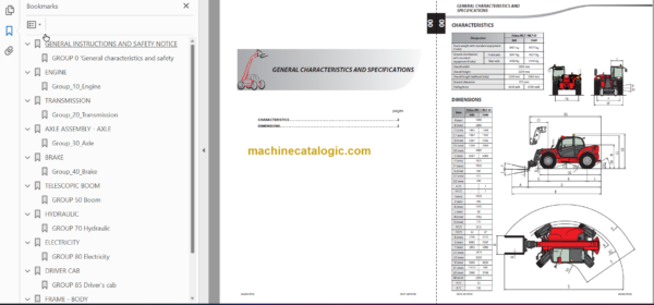 Manitou MLT-X 1040 L 137 ST3A Repair Manual