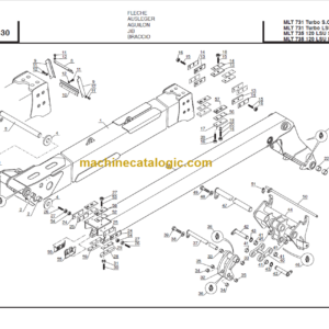 Manitou MLT 741 120 LSU PS Série 3 – E2 PARTS CATALOGUE