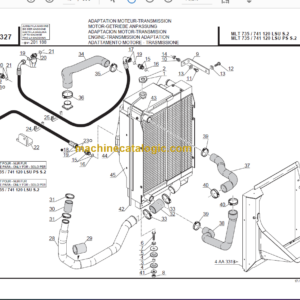 Manitou MLT 735 Serie2-E2 Parts Catalogue