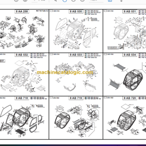 Manitou MLT 741 Serie2-E2 Parts Catalogue