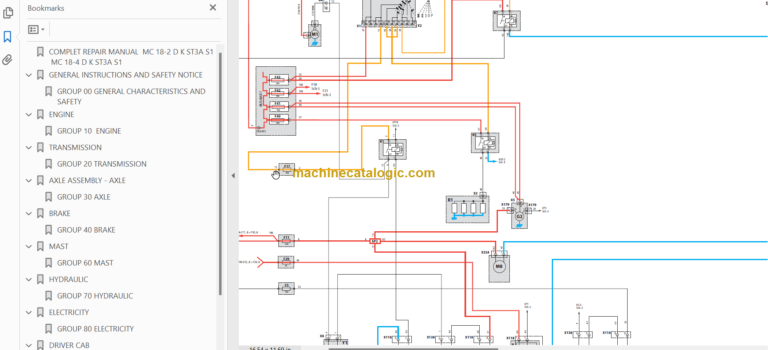 MANITOU MC 30-2 D K ST3A S1 REPAIR MANUAL