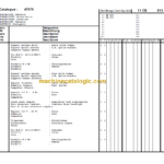 MANITOU MA 470 PARTS MANUAL