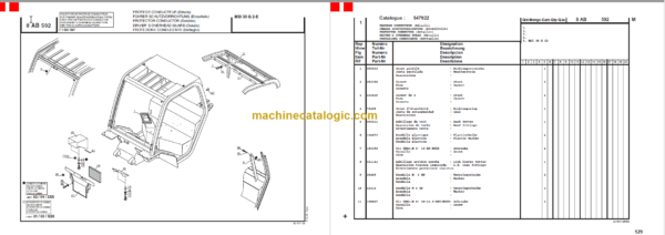 MANITOU MSI 30 LPG S2E PARTS MANUAL