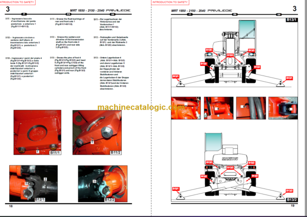 Manitou MRT 2150 PRIVILEGE E3 SERVICE MANUAL