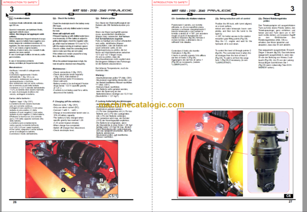 Manitou MRT 2150 PRIVILEGE E3 SERVICE MANUAL