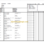 Manitou MLT 627T MU Series B-E2 (COMPACT) PARTS MANUAL