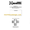 MANITOU M26-2 REPAIR MANUAL