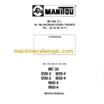 MANITOU M26-2 REPAIR MANUAL