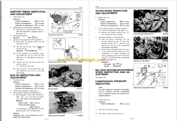 MANITOU MSI 20 G REPAIR MANUAL