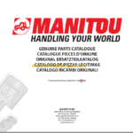 Manitou MLT-X 1035 L T LSU PARTS CATALOGUE