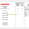 MANITOU M 26-2 ST3B PARTS CATALOGUE