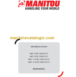 MHT 10230 129M ST4 S1 REPAIR MANUAL