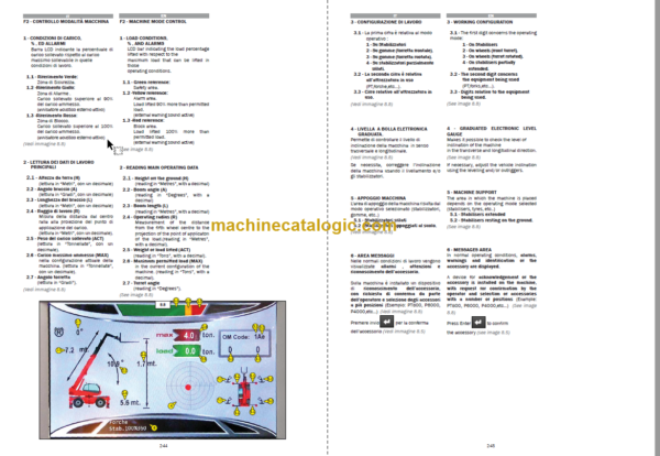 Manitou MRT 2150 PLUS-E3 OPERATOR’S MANUAL