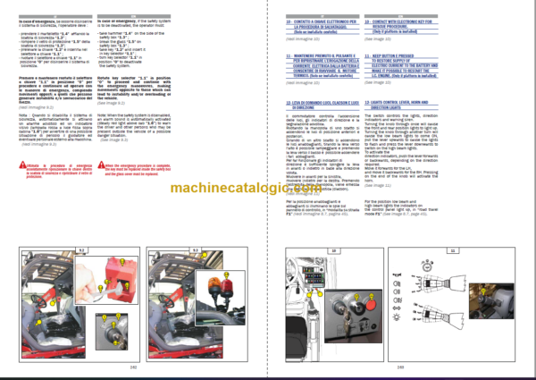 Manitou MRT 2150 PLUS-E3 OPERATOR’S MANUAL